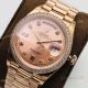 Swiss ETA3255 Replica Rolex Day-Date 36 Rose Gold Diamond Watches (2)_th.jpg